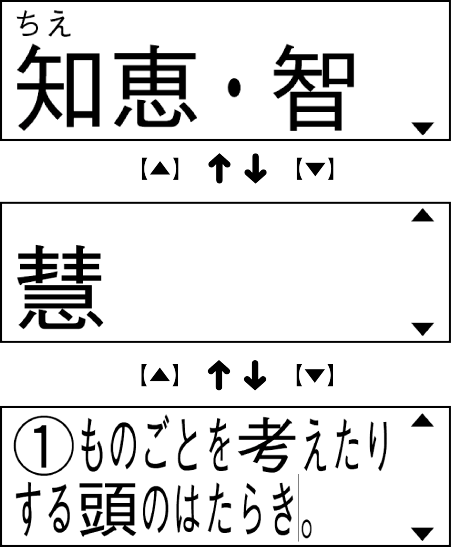 XD-90 Using kokugo-jiten 002-3